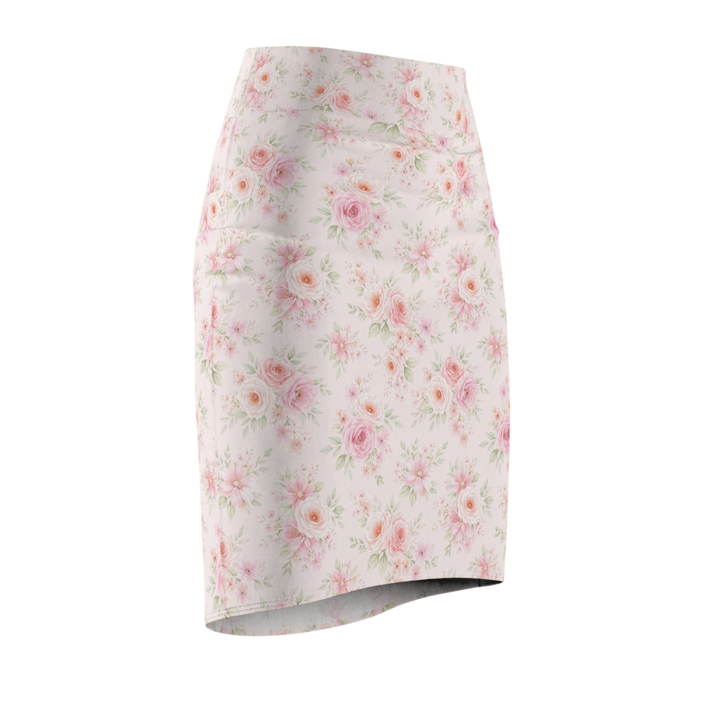 The Spring Into Action Floral Pencil Skirt.