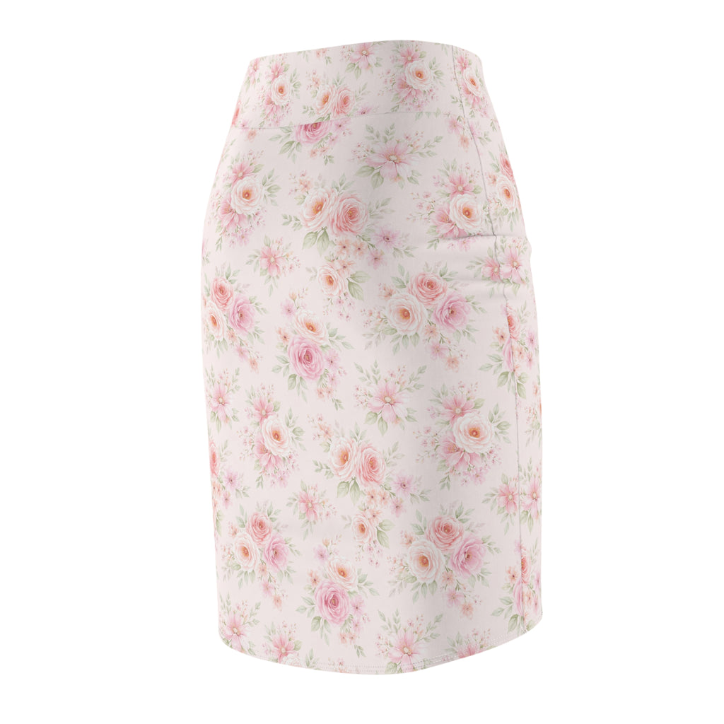 The Spring Into Action Floral Pencil Skirt.