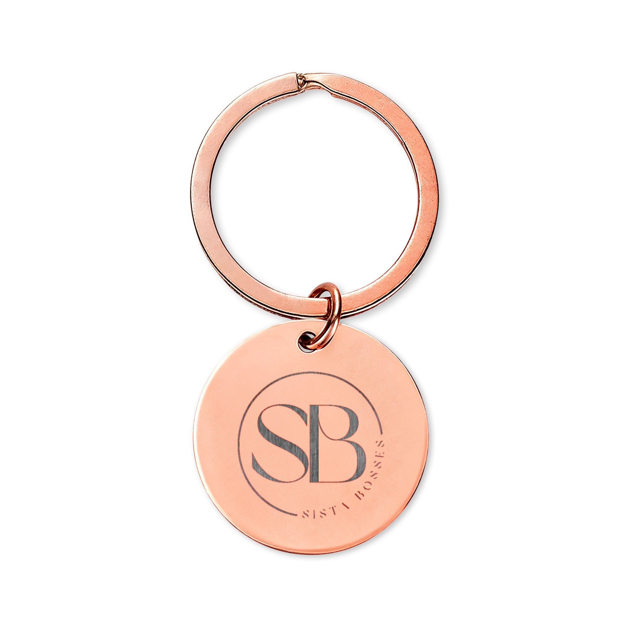 Sista Bosses Engraved Keyring